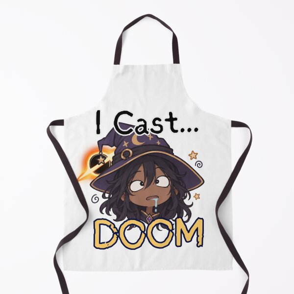 Item preview, I Cast Doom | Funny Derpy Witch designed and sold by Context Optional.