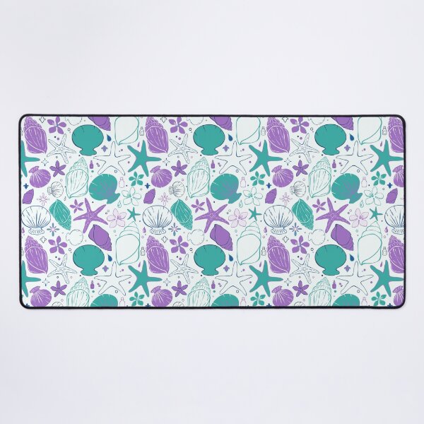 Item preview, Retro Ocean Shells Pattern designed and sold by Sagi Jane Art.