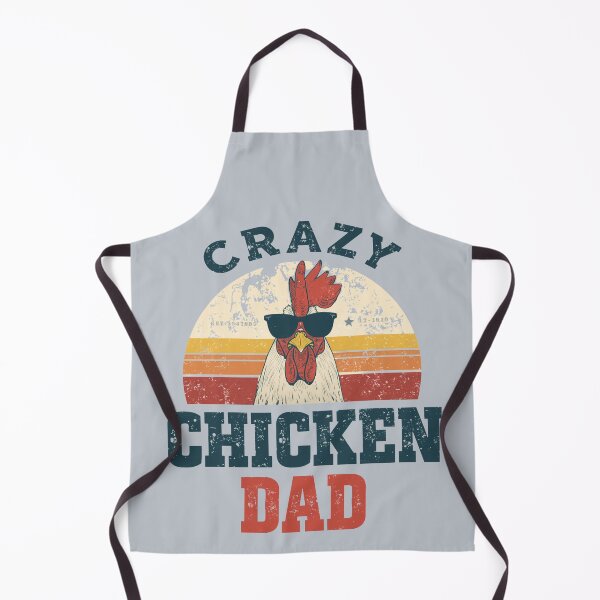 Item preview, Crazy Chicken Dad Funny Retro Poultry Farmer designed and sold by Astro Technical.