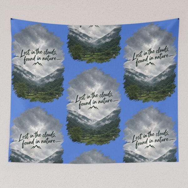 Item preview, Lost in the Clouds Found in Nature Mountain Adventure  designed and sold by EdgeSphere.