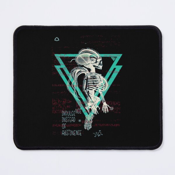 Item preview, Aesthetic Glitch Skeleton Geometric Techno Graphic designed and sold by AnneMeaux.