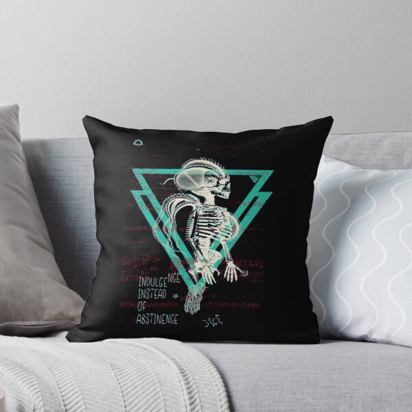 Item preview, Aesthetic Glitch Skeleton Geometric Techno Graphic designed and sold by AnneMeaux.