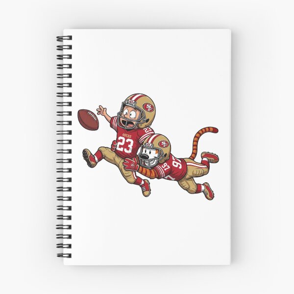 Item preview, Calvin And Hobbes  San Francisco Football Action Fan designed and sold by DamianRoy88.