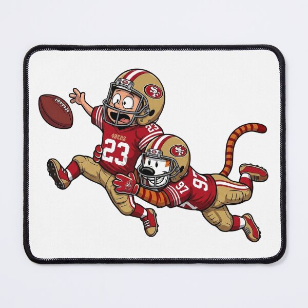 Item preview, Calvin And Hobbes  San Francisco Football Action Fan designed and sold by DamianRoy88.
