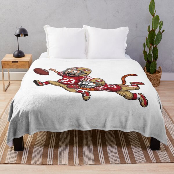 Item preview, Calvin And Hobbes  San Francisco Football Action Fan designed and sold by DamianRoy88.