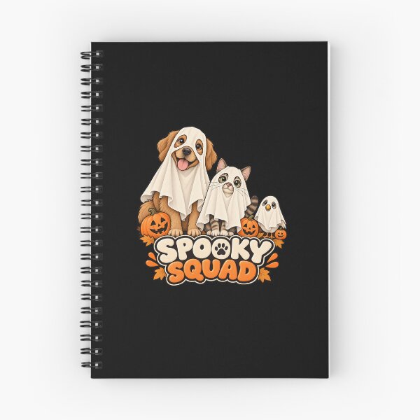 Item preview, Spooky Squad Multi-Pet Household Halloween Shirt designed and sold by Dark Energy.
