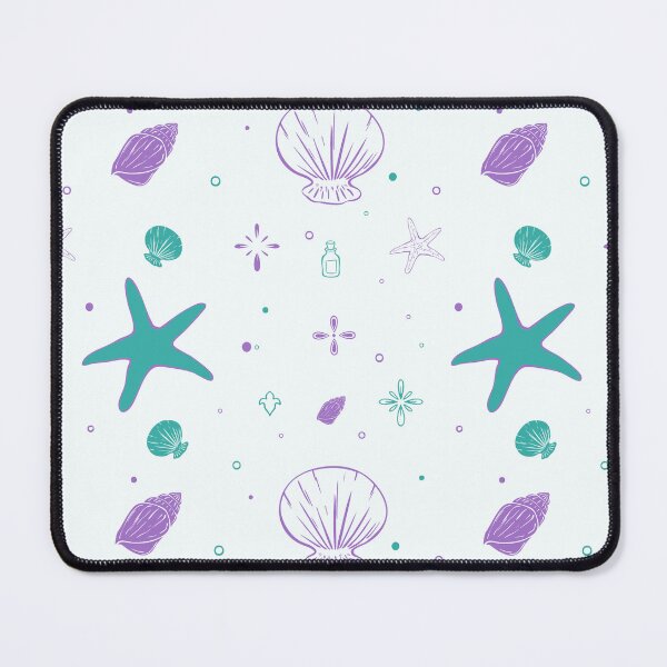 Item preview, Minimal Coastal Shells Pattern designed and sold by Sagi Jane Art.