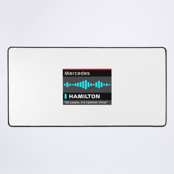Item preview, Hammer Time Hamilton Team Radio Inspired Racing Design designed and sold by PORTALSTAR.