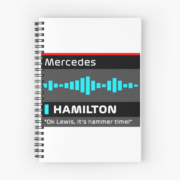 Item preview, Hammer Time Hamilton Team Radio Inspired Racing Design designed and sold by PORTALSTAR.