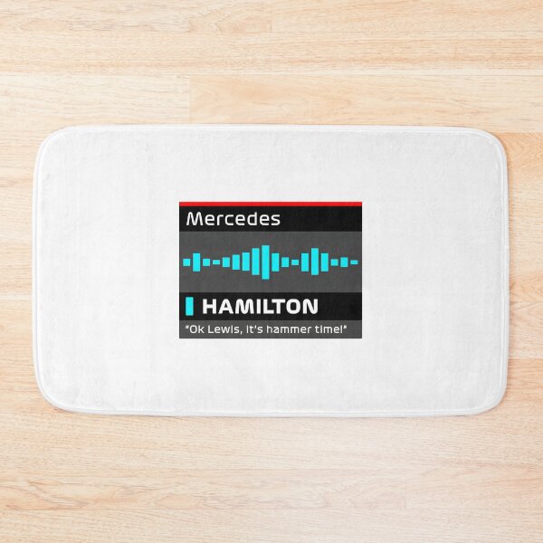 Item preview, Hammer Time Hamilton Team Radio Inspired Racing Design designed and sold by PORTALSTAR.