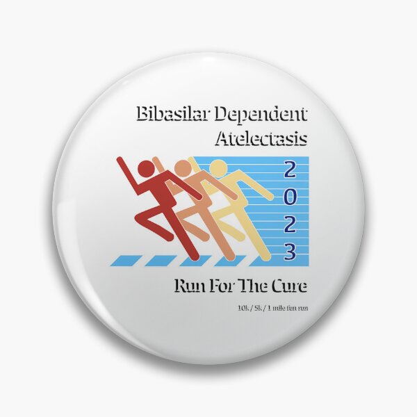 Item preview, Bibasilar Dependent Atelectasis - Run For The Cure designed and sold by UKCoinsShopp.