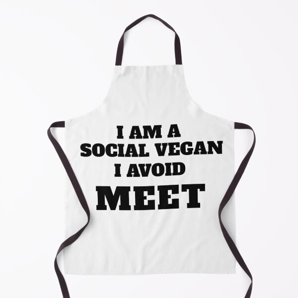 Item preview, I'm a Social Vegan designed and sold by DeMineArts.