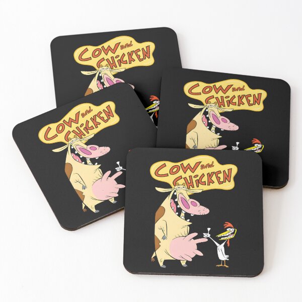 Item preview, Cow and Chicken Cartoon designed and sold by jifeng.