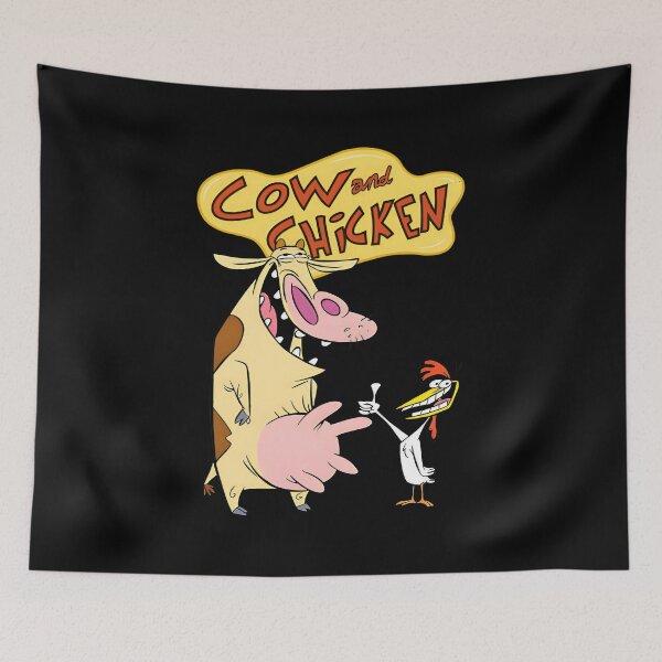 Item preview, Cow and Chicken Cartoon designed and sold by jifeng.
