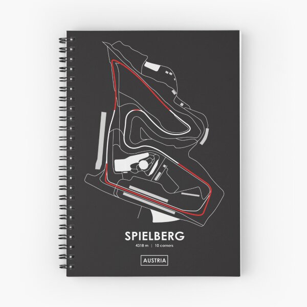 Item preview, Spielberg Austria Track Map with Flag Design for Motorsport Fans designed and sold by PORTALSTAR.
