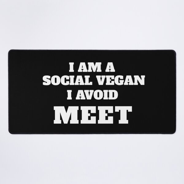Item preview, I'm a Social Vegan designed and sold by DeMineArts.