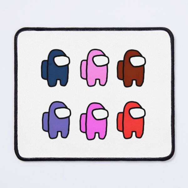 Item preview, Colorful Among Us Crewmate Illustration with Random Vibrant Colors designed and sold by Kn0xX.