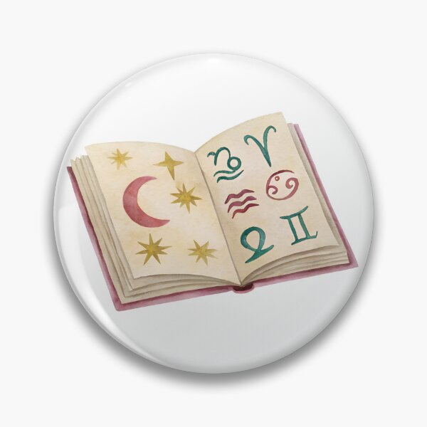 Item preview, Watercolor Open Magic Spell Book Zodiac designed and sold by AlinaMel.