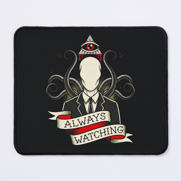 Item preview, Slenderman Always Watching in Halloween Tattoo designed and sold by Fictional Ink Society.
