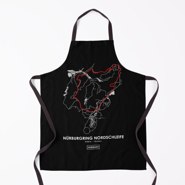 Item preview, Nurburgring Nordschleife Germany Racing Track Map Red Design designed and sold by PORTALSTAR.