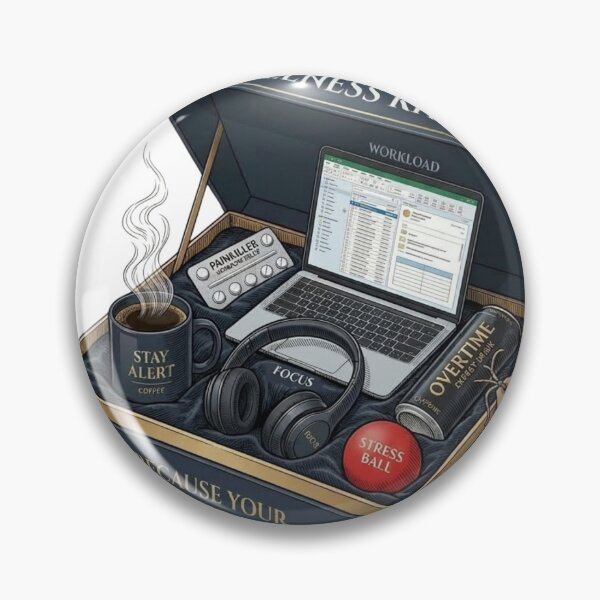 Item preview, Corporate Wellness Kit - Ironic Office Satire designed and sold by VandEsta.
