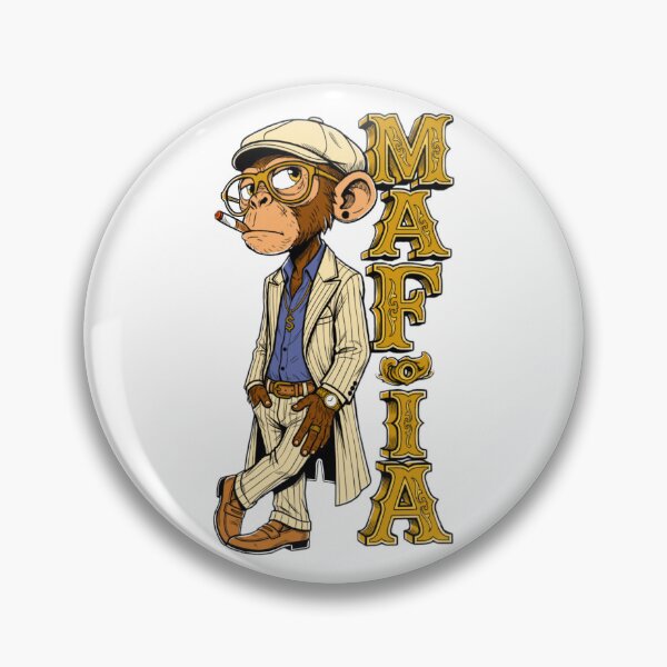 Item preview, Mafia​ monkey​ designed and sold by DigitalArtTK.