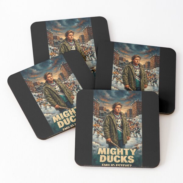 Item preview, The Mighty Ducks Sports Comedy Fine Art Tribute designed and sold by AdelineStamm.