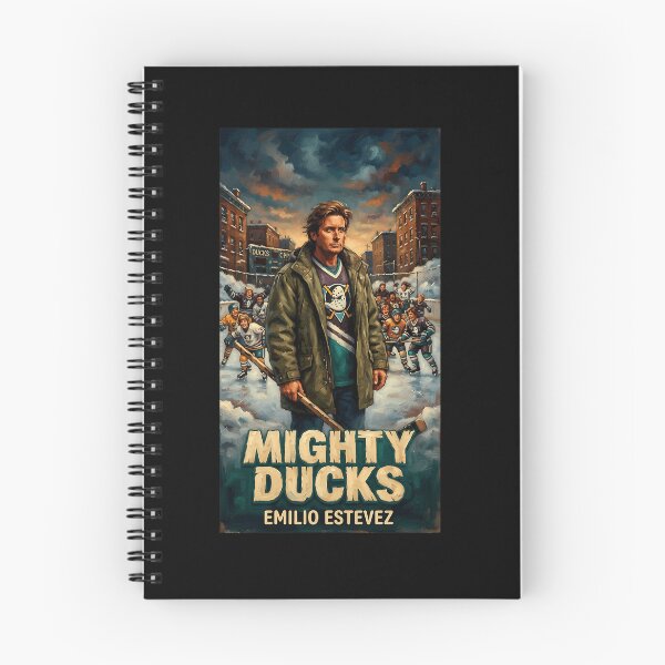 Item preview, The Mighty Ducks Sports Comedy Fine Art Tribute designed and sold by AdelineStamm.