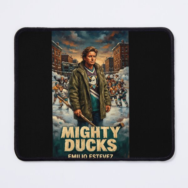 Item preview, The Mighty Ducks Sports Comedy Fine Art Tribute designed and sold by AdelineStamm.