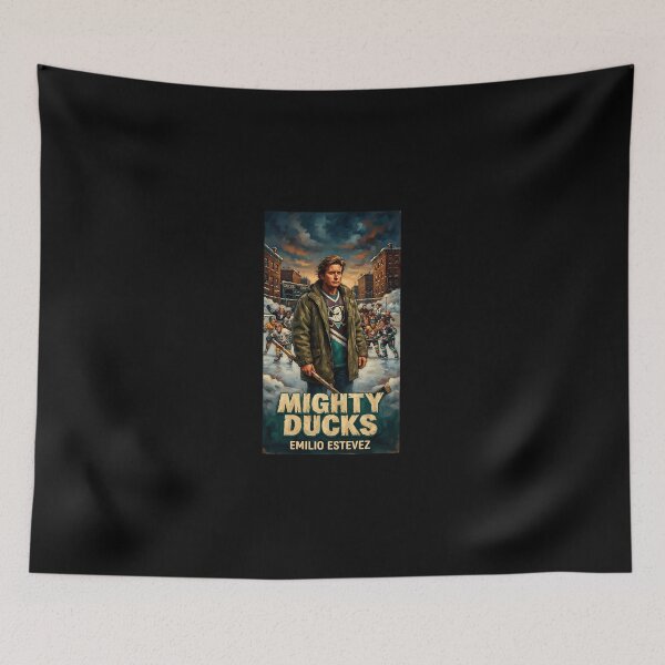 Item preview, The Mighty Ducks Sports Comedy Fine Art Tribute designed and sold by AdelineStamm.