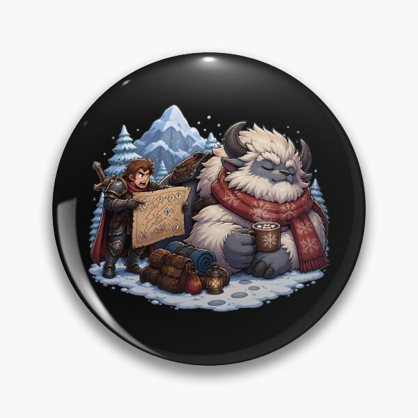 Item preview, My Mount Is On Winter Break Funny DND Cozy Gamer designed and sold by BadhbhLoot.