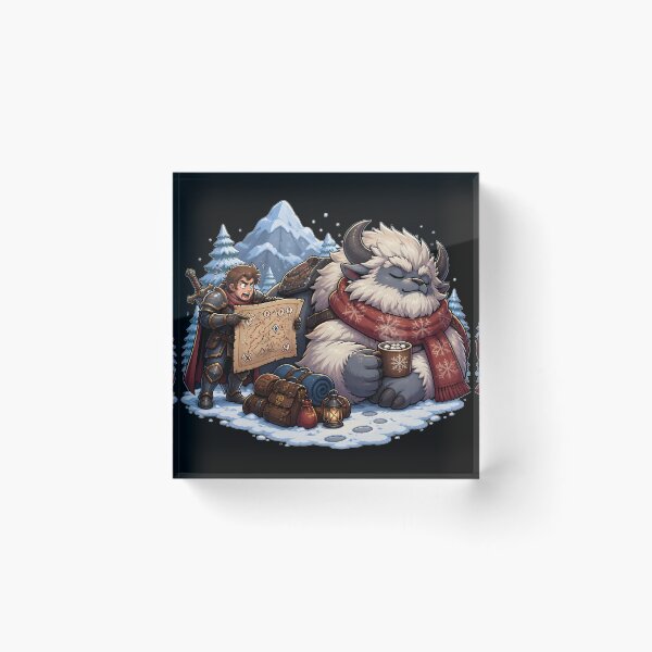 Item preview, My Mount Is On Winter Break Funny DND Cozy Gamer designed and sold by BadhbhLoot.
