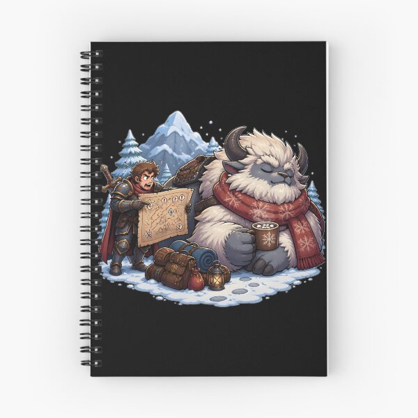 Item preview, My Mount Is On Winter Break Funny DND Cozy Gamer designed and sold by BadhbhLoot.