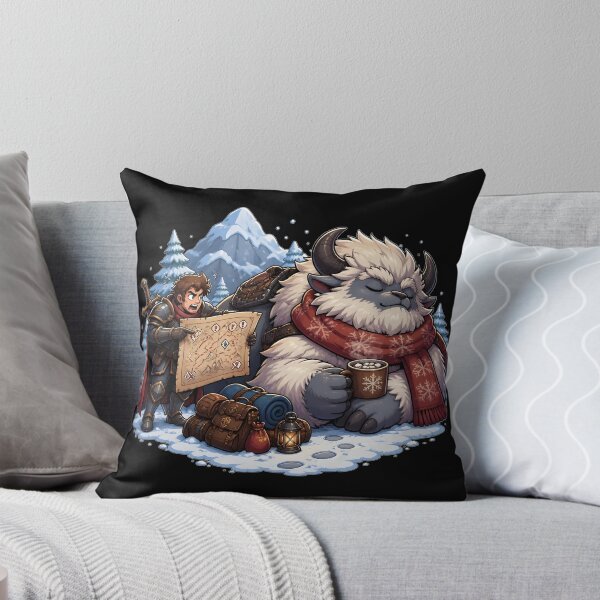 Item preview, My Mount Is On Winter Break Funny DND Cozy Gamer designed and sold by BadhbhLoot.