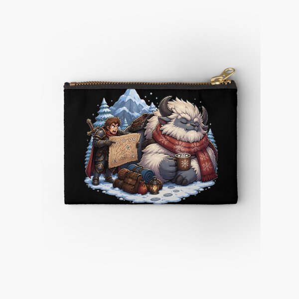 Item preview, My Mount Is On Winter Break Funny DND Cozy Gamer designed and sold by BadhbhLoot.