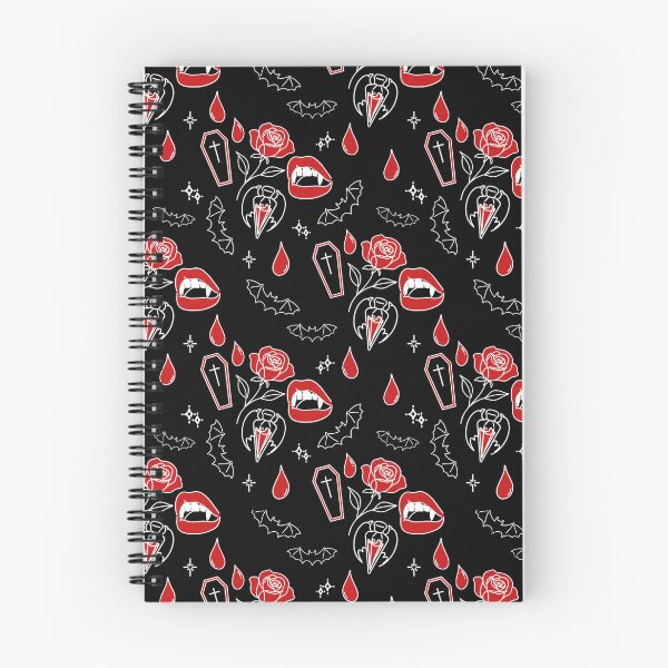 Item preview, Red and Black Vampire Pattern designed and sold by Shae'sShop .