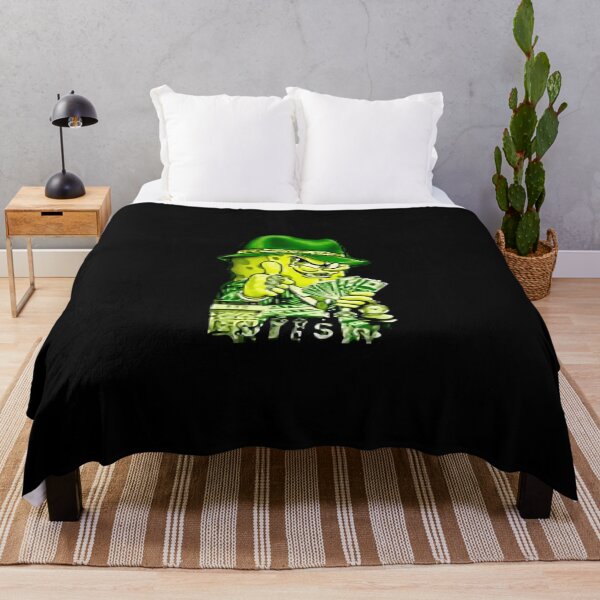 Item preview, Funny Gangster Green Sponge Money Stack Cartoon designed and sold by DavenBenn.