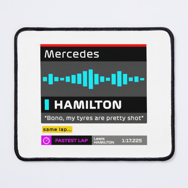Item preview, Fastest Lap Inspired Racing Design with Team Radio Quote designed and sold by PORTALSTAR.