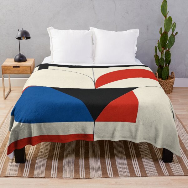 Item preview, Modern Bauhaus Geometric Abstract Shape Poster Design designed and sold by IntelliMindDesigns.