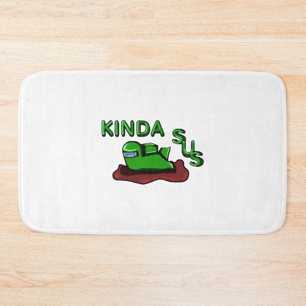 Item preview, Kinda Sus Green Design Inspired by Popular Mystery Game Characters designed and sold by Kn0xX.