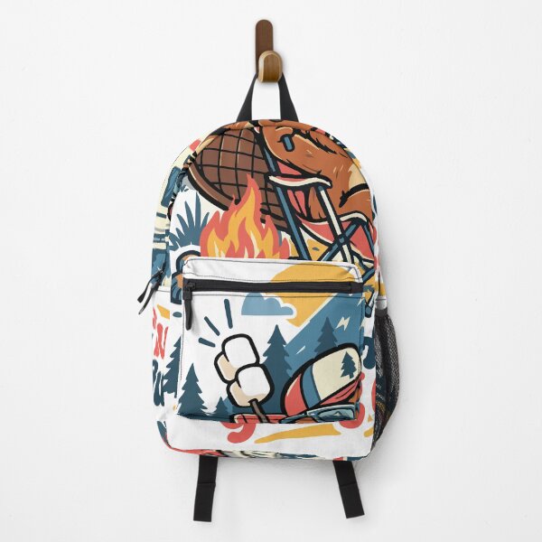 Item preview, Cool Camping Bear RV Campfire Adventure designed and sold by Summit Folk Studio.