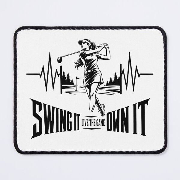 Item preview, Womens Golf Heartbeat Design | Female Golfer Gift designed and sold by StyxIND.