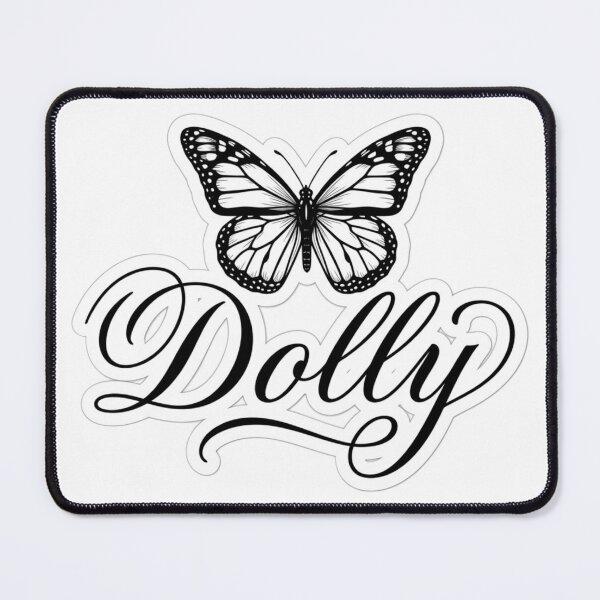 Item preview, Dolly Parton Butterfly Elegant Cursive Script Southern Country Music Fan Nashville designed and sold by raedattia.