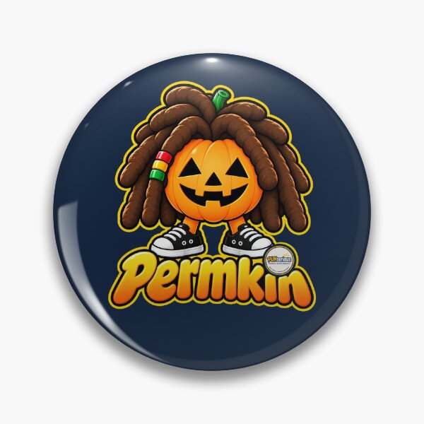 Item preview, Reggae Inspired Dreadlock Permkin Pumpkin designed and sold by PUNserious.