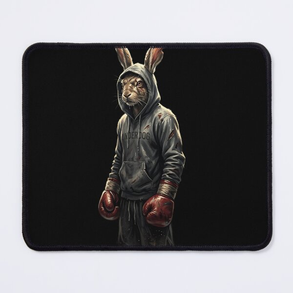 Item preview, The Underdog Boxing Rabbit Cinematic Movie Style Poster (1) designed and sold by AdelineStamm.