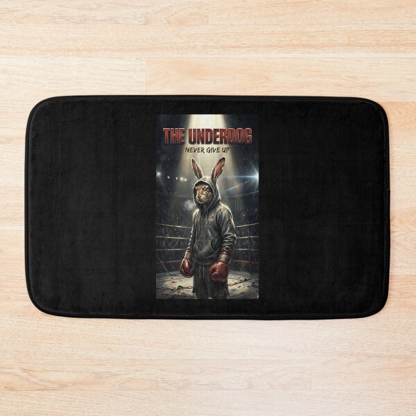 Item preview, The Underdog Boxing Rabbit Cinematic Movie Style Poster designed and sold by AdelineStamm.