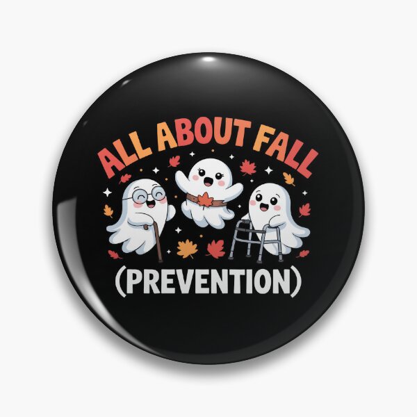 Item preview, Cute Ghosts All About Fall Prevention Humor designed and sold by Dmo3HarkoArt.
