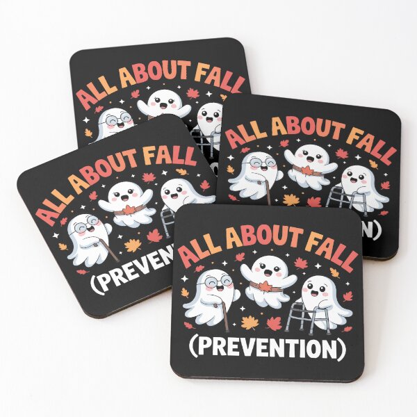 Item preview, Cute Ghosts All About Fall Prevention Humor designed and sold by Dmo3HarkoArt.
