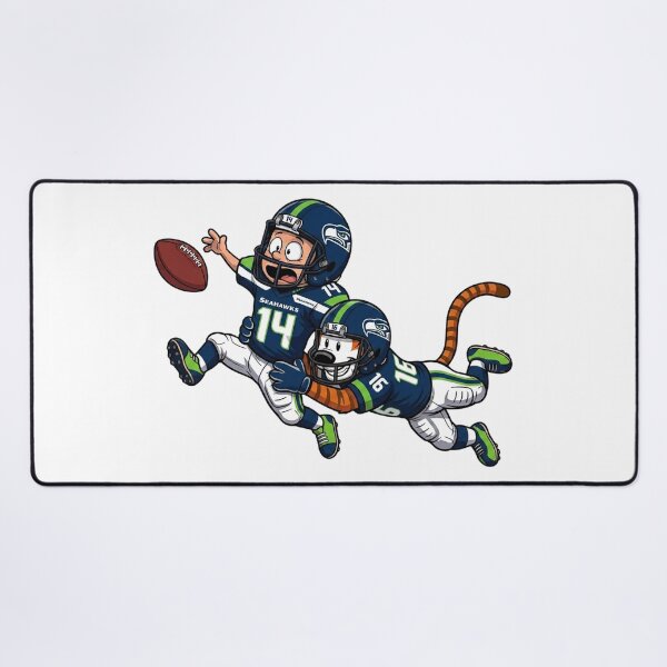 Item preview, Calvin And Hobbes Seattle Football Action Fan designed and sold by DamianRoy88.