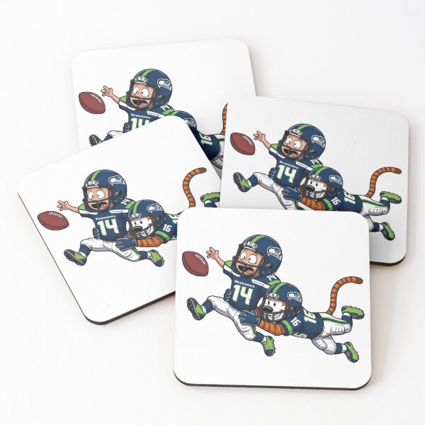 Item preview, Calvin And Hobbes Seattle Football Action Fan designed and sold by DamianRoy88.